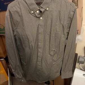 Cherokee Men's Green Checkered Shirt
